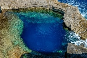 Un lieu magnifique à faire quand on va à Malte : Blue Hole