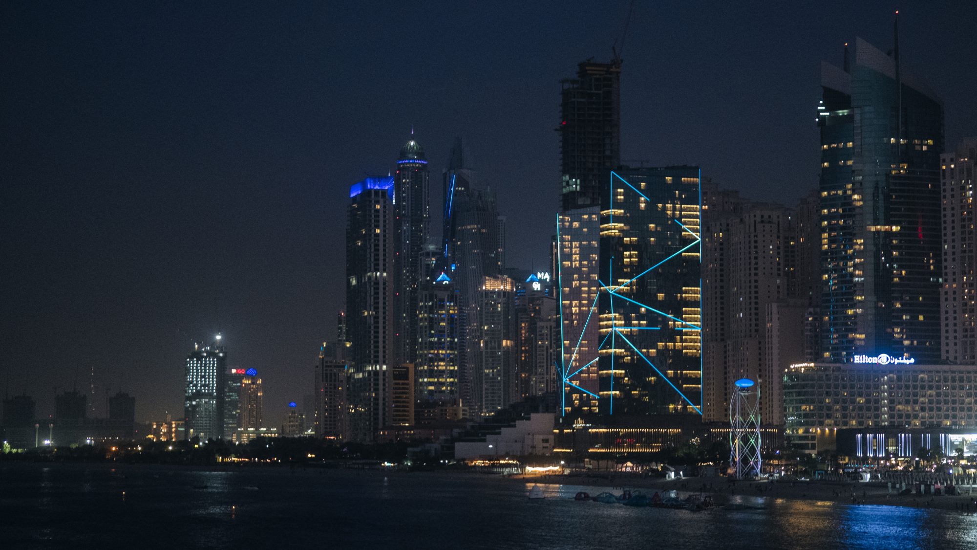 JBR By Night - Dubaï