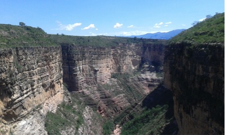 Le Canyon : impressionnant !