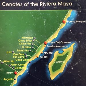 liste plongée cenote riviera maya