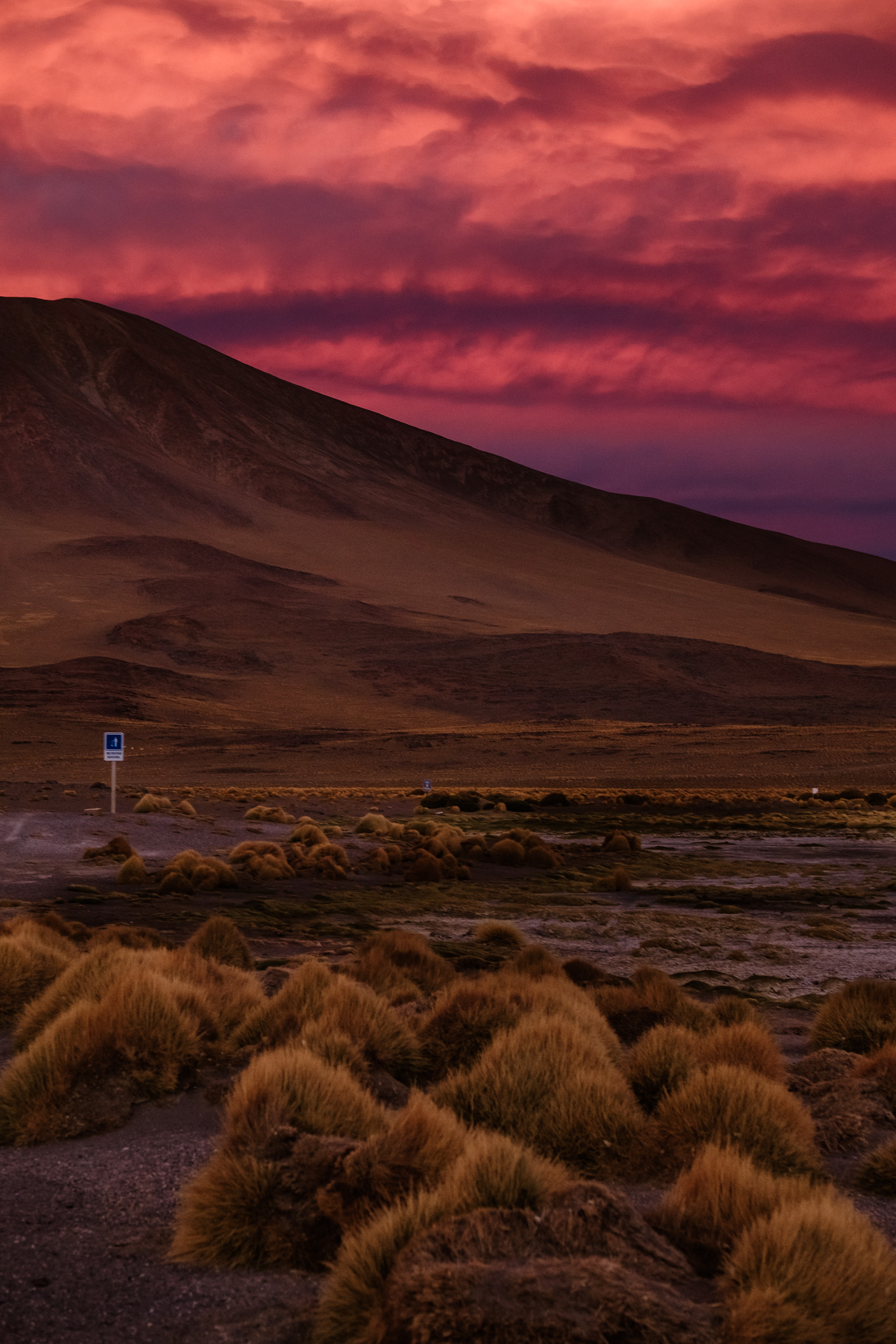 coucher de soleil sud lipez bolivie