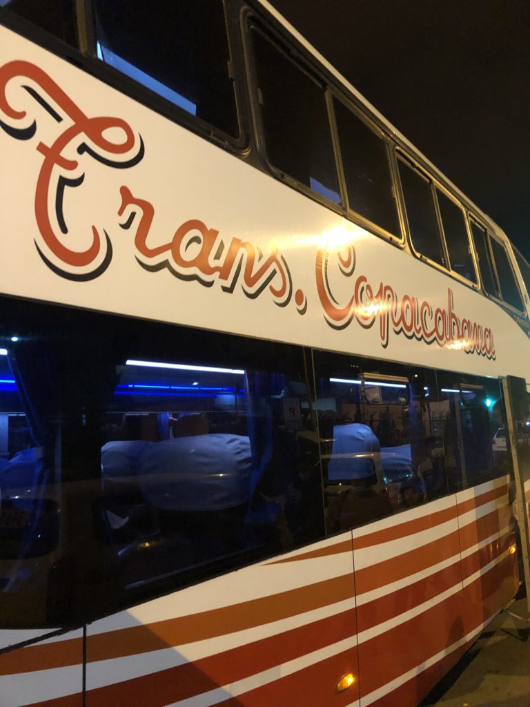 bus de nuit en bolivie