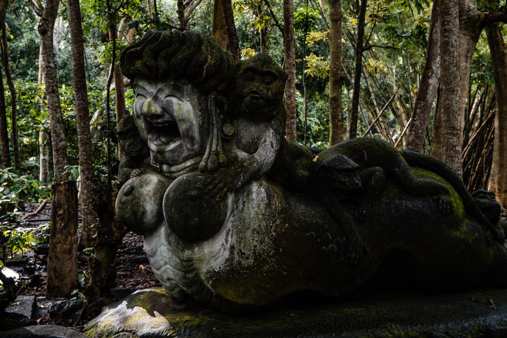 statue monkey forest ubud