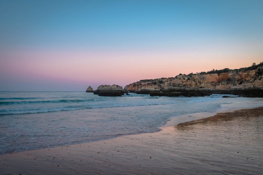 road trip algarve portugal : coucher du soleil